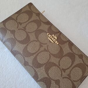 Coach Brown Signature Wallet